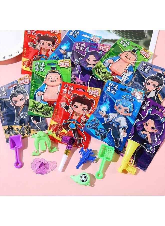 HELPS Nezha Surprise Stationery Blind Bag Gift Pack Children's Back-to-school Season Learning Stationery Creative Inspirational Lucky Small Gift - Image 4