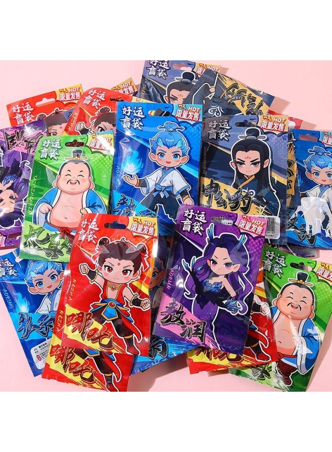 HELPS Nezha Surprise Stationery Blind Bag Gift Pack Children's Back-to-school Season Learning Stationery Creative Inspirational Lucky Small Gift - Image 1
