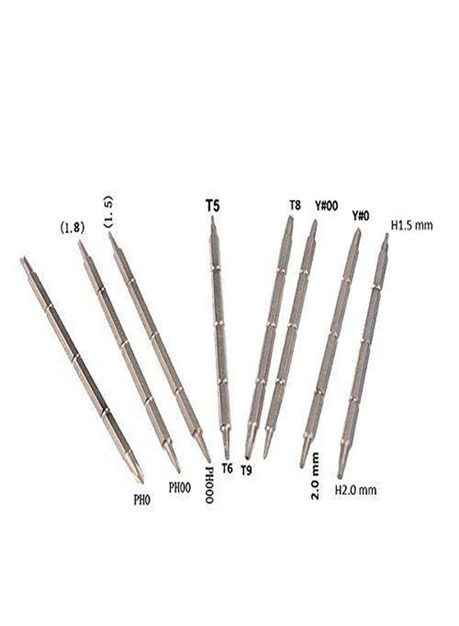 Stela 8 in 1 Magnetic Micro Precision Multifunction Repairing Screwdriver Tool Kit for Laptop, Mobile, Digital Devices - Image 3