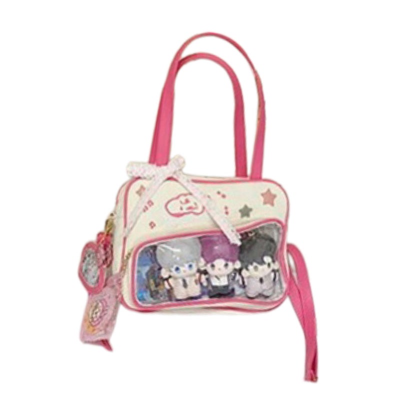 Cute Japanese Anime Print Shoulder Bag - Image 5