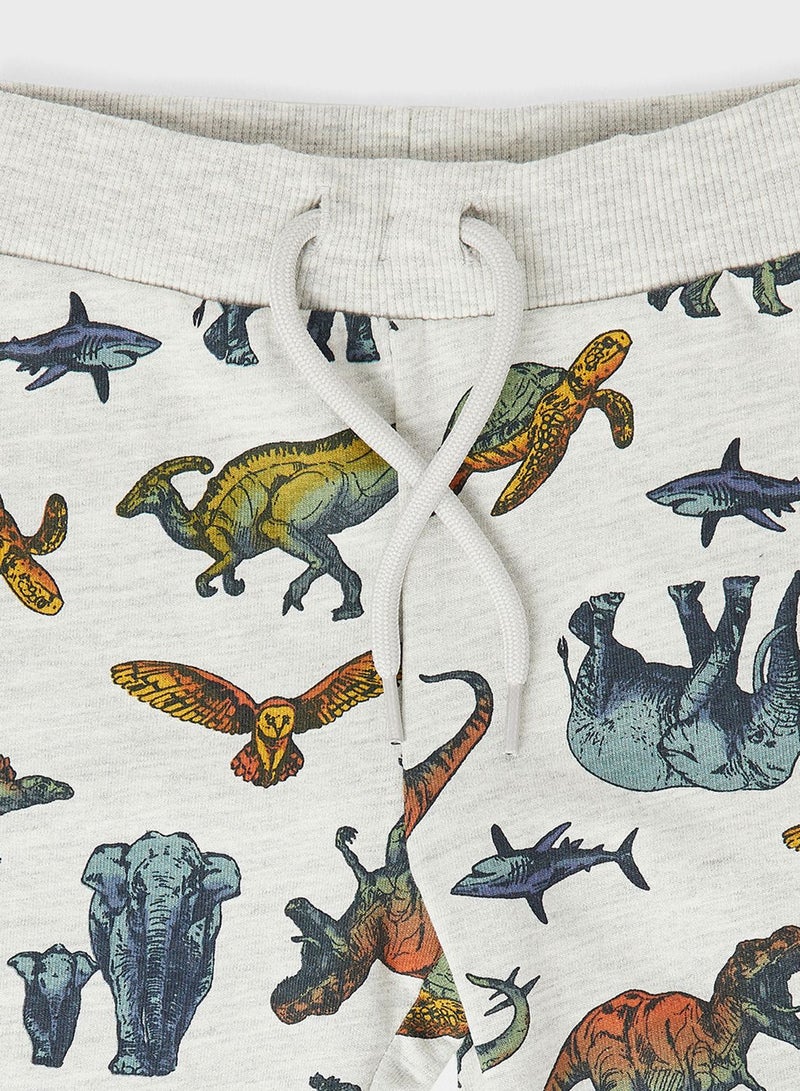 NAME IT Kids Dino Print Tracksuit - Image 4