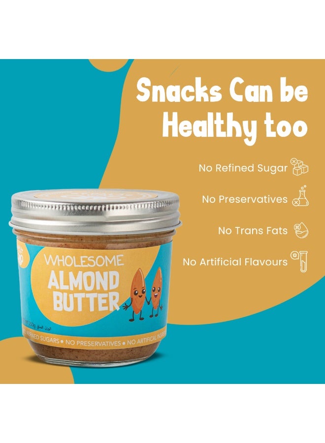 Koala Picks Almond Butter Spread - 250g, Creamy and Delicious - Perfect for Breakfast and Snacks - Made with All-Natural Ingredients - Image 2