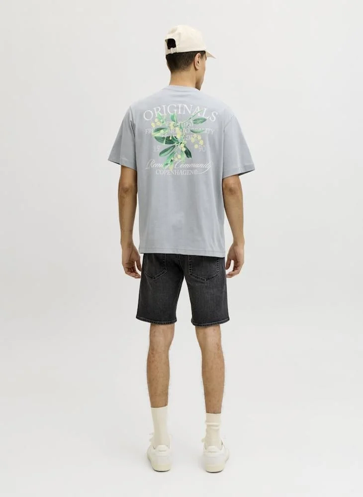 JACK & JONES Logo Crew Neck T-Shirt