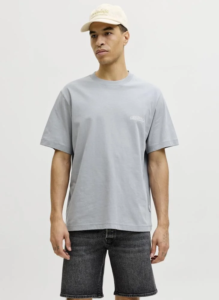 JACK & JONES Logo Crew Neck T-Shirt