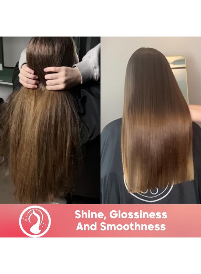 Amazonliss Brazilian Keratin Smoothing Treatment Blowout Straightening System For Dry And Damaged Hair Threestep Protein Hair Treatment Formaldehyde Free(Shampoo Conditioner And Keratin Each 2.02 Fl Oz) - Image 4