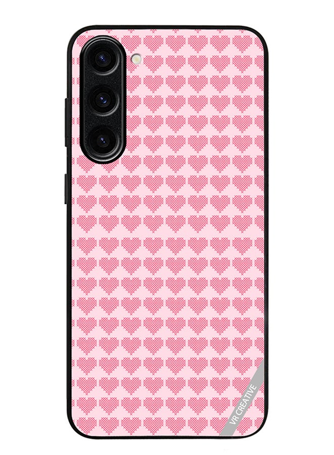 VR CREATIVE Protective Case Cover For Samsung Galaxy S23 FE Strips Design Multicolour - Image 1