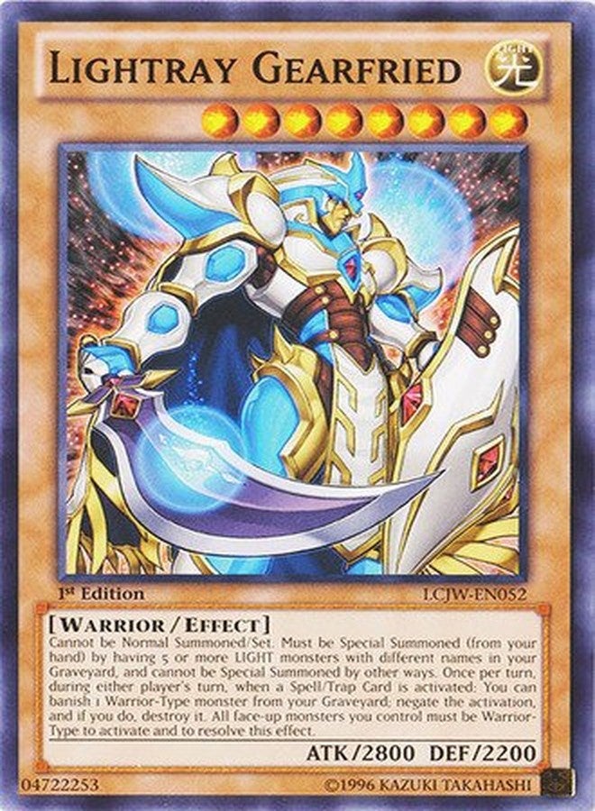YU-GI-OH! - Lightray Gearfried (LCJW-EN052) - Legendary Collection 4: Joey's World - 1st Edition - Common - Image 1