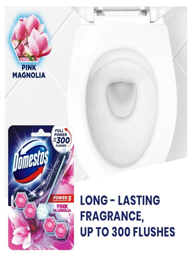 Domestos Power 5 Toilet Blocks 55g Pack of 2 Pink - Image 3