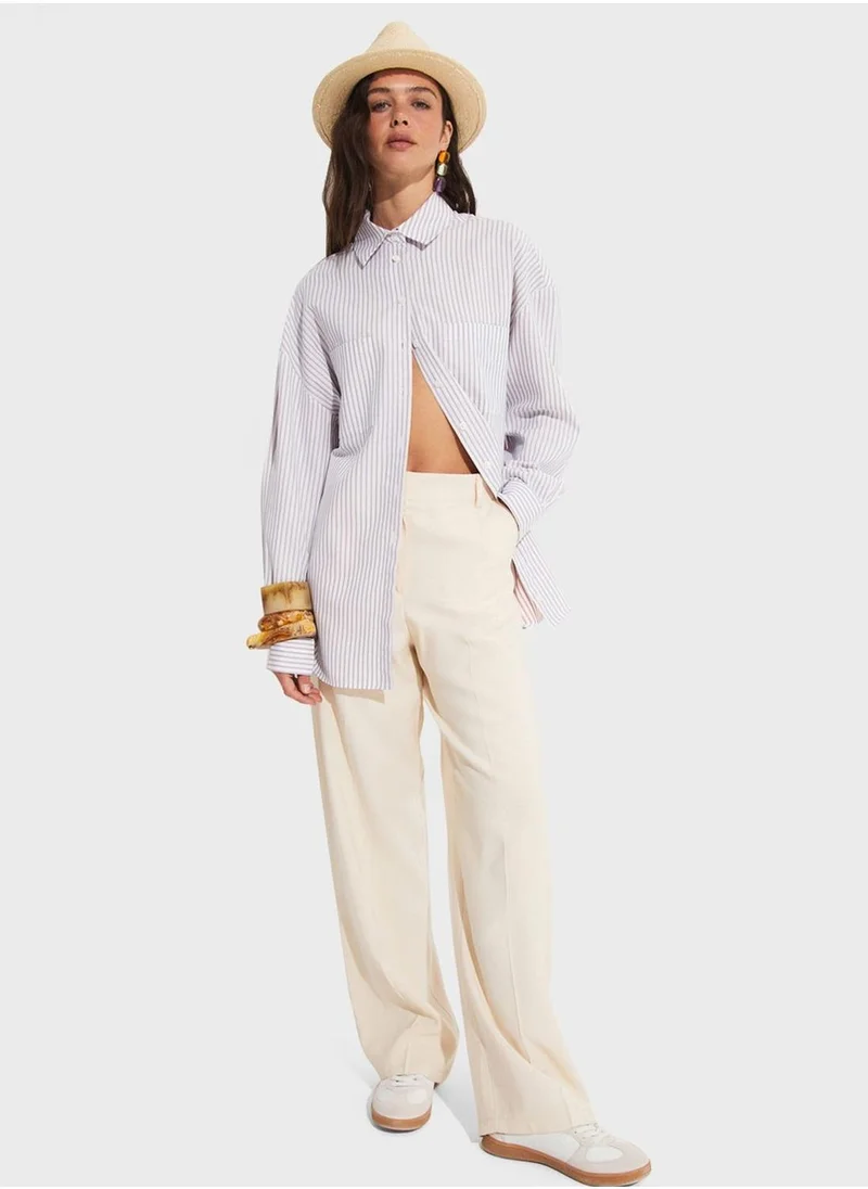 جون Essential Button Down Shirt