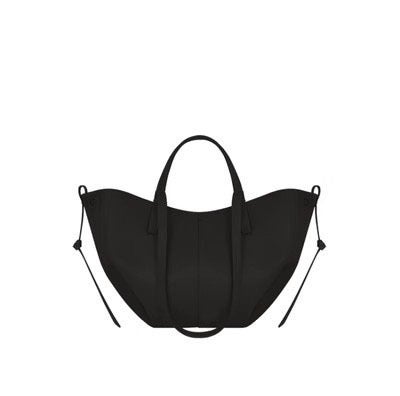 French Niche Tote Bag 2024 Womens Large Capacity small size black 