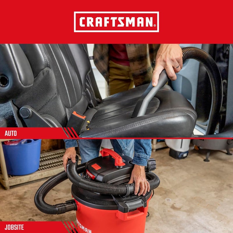 CRAFTSMAN CMXZVBE38660 212 in Muffler Diffuser Wet Dry Vac Attachment IndustrialGrade Shop Vacuum Accessory for Diffusing the Airstream While Cleaning Fits 212 in Hose Diameter - Image 4