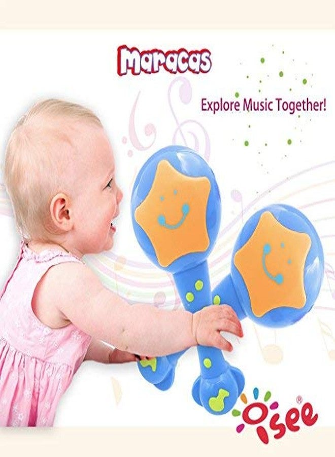 ISEE Baby Toys, Toddler Learning Musical Instruments, Preschool Musical Toys for Toddlers, Children's Educational Drums & Percussion for Baby Boys Girls (Blue) - Image 5