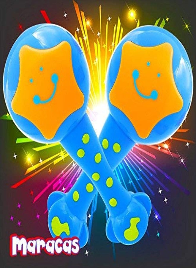 ISEE Baby Toys, Toddler Learning Musical Instruments, Preschool Musical Toys for Toddlers, Children's Educational Drums & Percussion for Baby Boys Girls (Blue) - Image 2
