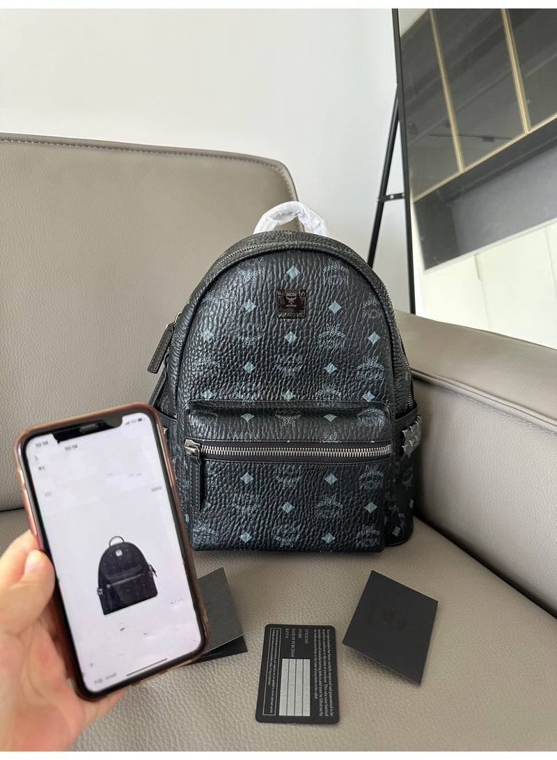 MCM Classic Studded Backpack - Image 1
