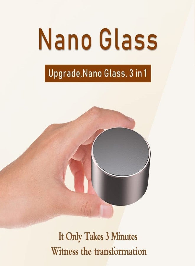 Botist� 3 in 1 Painless Crystal Hair Eraser for Women & Men - Nano Crystal Hair Remover for Arms, Legs, Back & Reusable Safe Crystal Hair Eraser for Physical Hair Removal Pack of 1 - Image 3