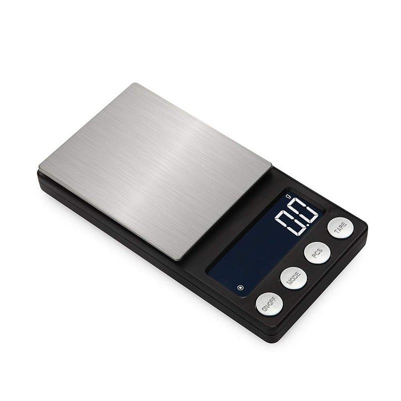 Digital Mini Scale, 500g /0.01g Pocket Scale, Pocket Scale, Electronic Smart Scale, 6 Units, LCD Backlit Display, Tare, Auto Off, Stainless Steel - Image 1