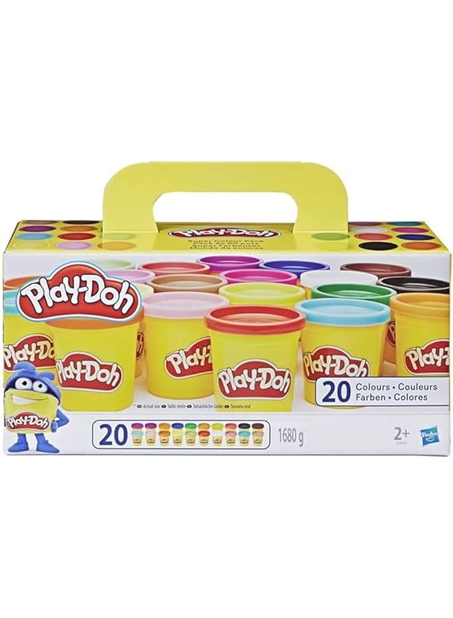 بلاي دوه سوبر كولور 20 عبوة 60 أونصة - Image 1