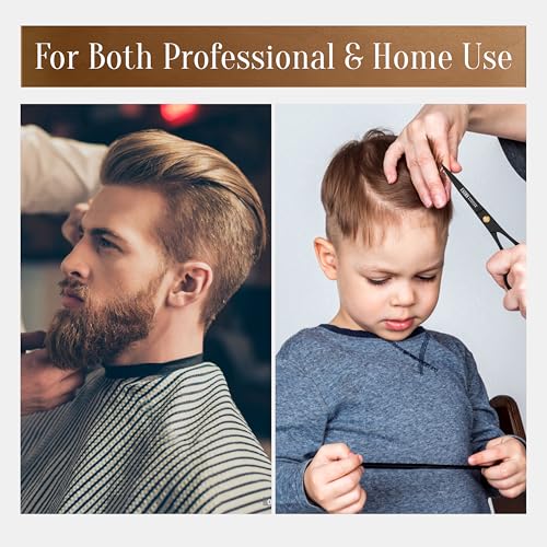 FACON Facón Hair Cutting Scissors - Professional Hair Scissors 6.5 Inch Razor Edge Barber Shears Salon Hair Cutting Shears - Japanese Stainless Steel - Precision Cutting Premium Shears for Men, Women & Kids - Image 5
