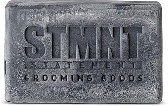 STMNT بار تنظيف الشعر والجسم STMNT Grooming Goods 125 جرام خالي من الكبريتات تركيبة مرطبة مع الفحم النشط مناسب للسفر - Image 2