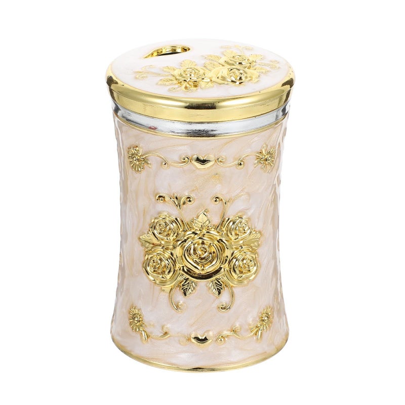Vintage Retro Toothpick Holder Box Decorative Container With Lid For Kitchen Dining Room Use - Image 2