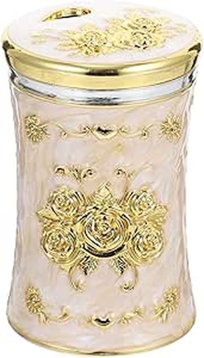 Vintage Retro Toothpick Holder Box Decorative Container With Lid For Kitchen Dining Room Use - Image 1