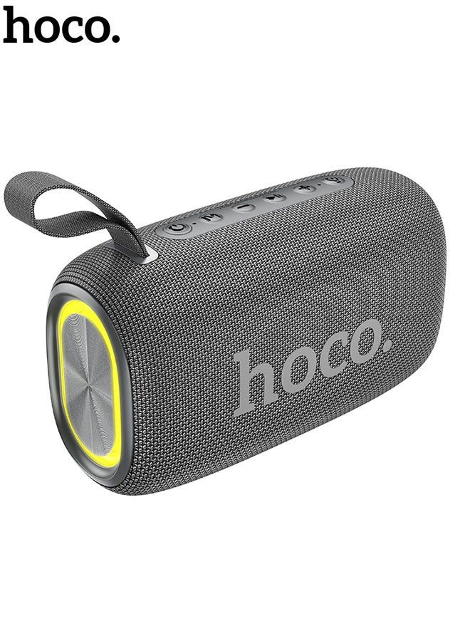 hoco. Wireless speaker “HC25 Radiant” portable loudspeaker(Grey) - Image 1
