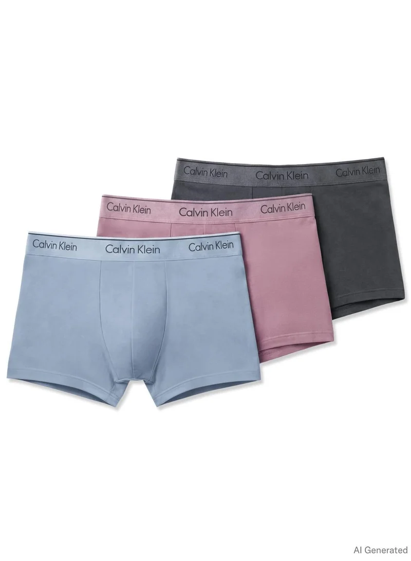 3 Pack Trunks - Icon Cotton Stretch