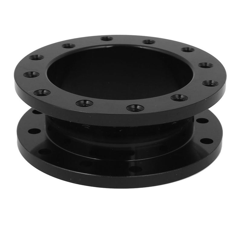 AUTUT Aluminum Steering Wheel Hub Extension Spacer 30mm Height for Personal or Racing Car Steering Wheel Adapter