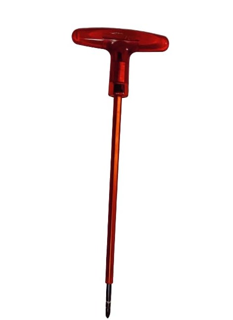 PALIWAL CREATION PALIWAL CREATION 2in1 TDRIVER Reversible Screwdriver 250mm x 6mm Standard Screwdriver Long Handle Screwdriver Pack of 1  - Image 1