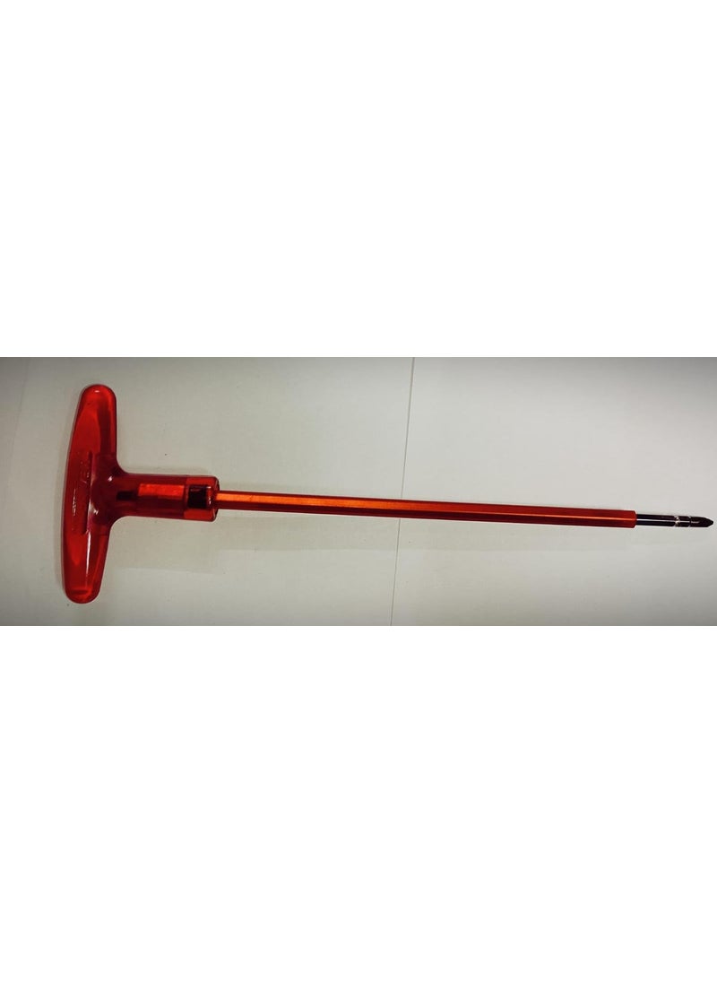 PALIWAL CREATION PALIWAL CREATION 2in1 TDRIVER Reversible Screwdriver 250mm x 6mm Standard Screwdriver Long Handle Screwdriver Pack of 1  - Image 2