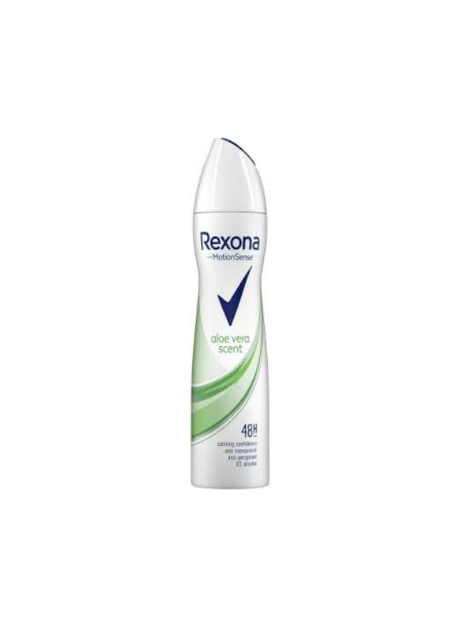 Rexona Women Antiperspirant Deodorant Spray Aloe Vera Motionsense 48H Protection, 200 Ml - Image 1