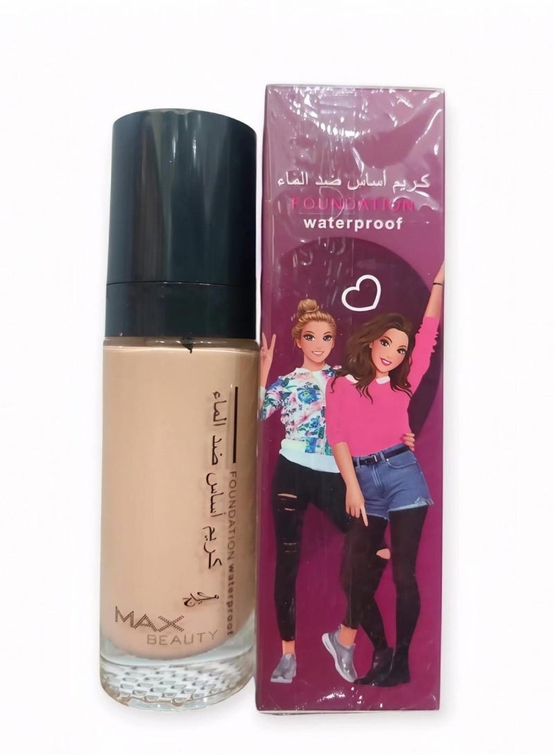 ماكس بيوتي كريم اساس تغطية متكاملة +نضاره 03