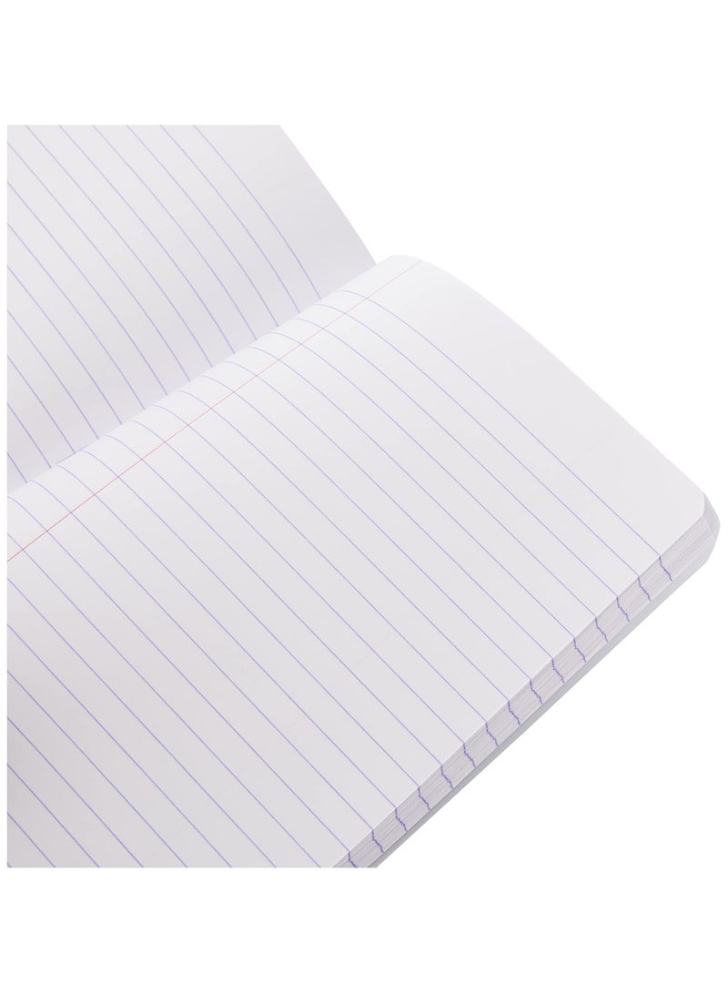 Clairefontaine 1-Piece A5 Size Mymesys Single Line Notebook With Plastic Cover 96 Sheets Blue - Image 2
