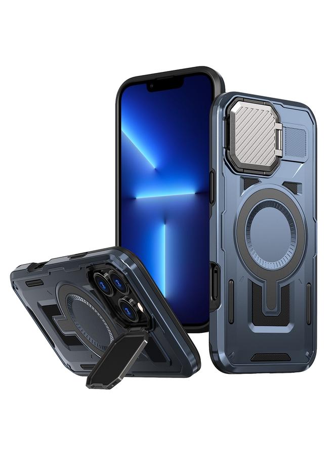 Zaboon Case For iPhone 13 Pro Max Shield Frame Holder MagSafe Phone Case - Image 1