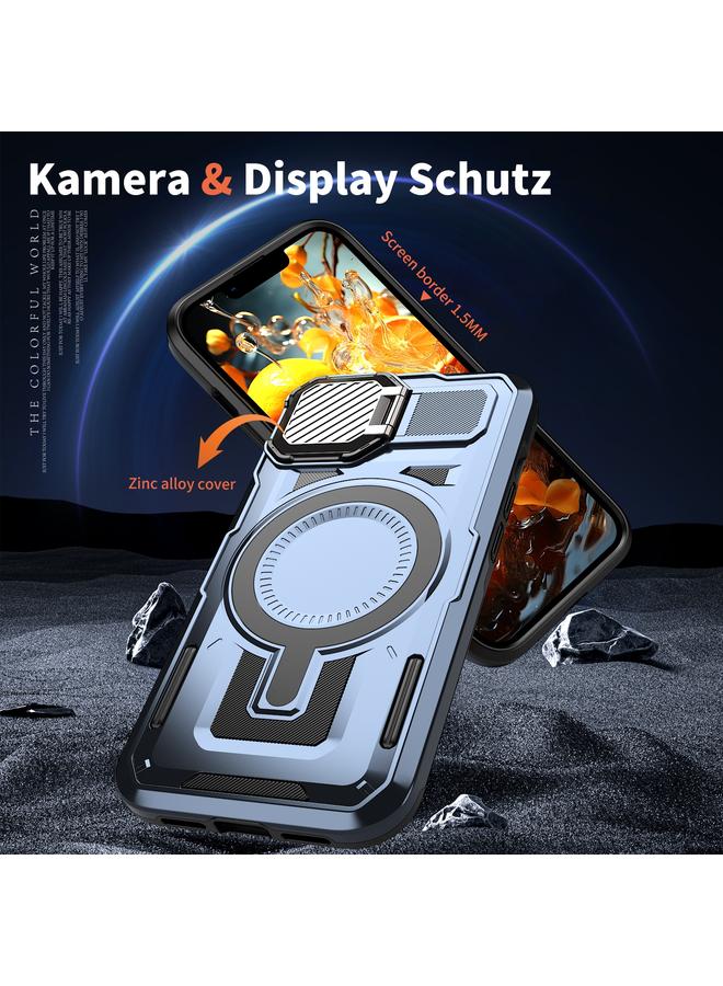 Zaboon Case For iPhone 13 Pro Max Shield Frame Holder MagSafe Phone Case - Image 2