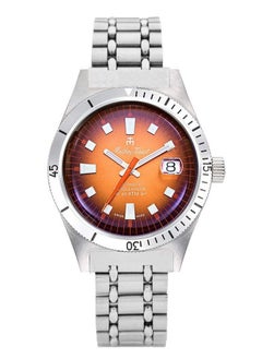 Mathey-Tissot Mergulhador Automatic Orange Dial Men's Watch - MRG3  - Image 1