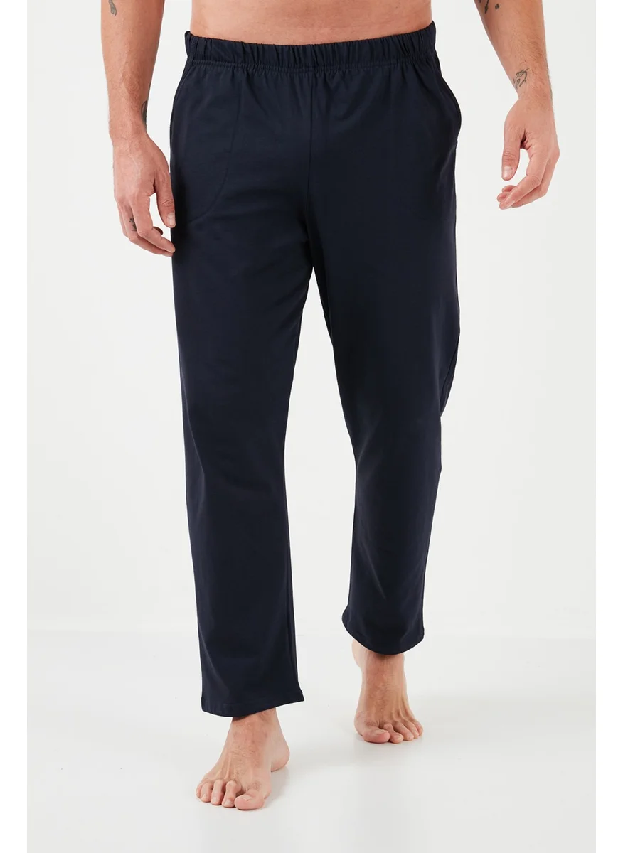 Buratti Cotton Regular Fit Short Sleeve Men's Pajama Set with Elastic Waist 6572009