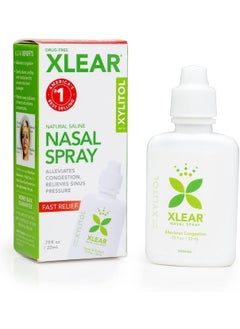 Xlear Xlear Nasal Spray, Natural Saline Nasal Spray with Xylitol, Nose Moisturizer for Kids and Adults, 0.75 fl oz (Pack of 1) 
