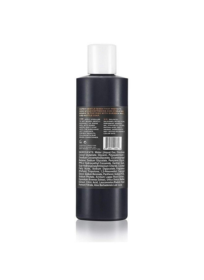 scotch porter Moisturizing Beard Wash For Men Cleanses Softens & Hydrates For Healthier Beard Formulated With Nontoxic Ingredients Free Of Parabens Sulfates & Silicones Vegan 8Oz Bottle  - Image 3