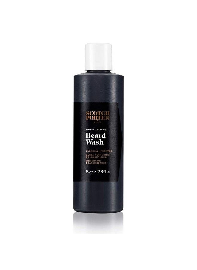 scotch porter Moisturizing Beard Wash For Men Cleanses Softens & Hydrates For Healthier Beard Formulated With Nontoxic Ingredients Free Of Parabens Sulfates & Silicones Vegan 8Oz Bottle  - Image 2