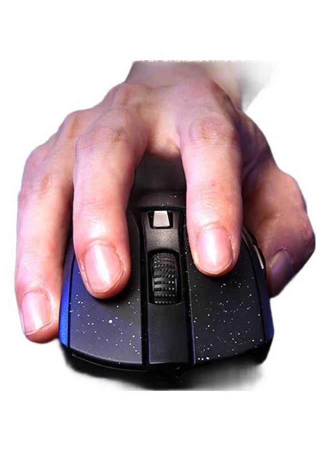 Daryo A950 Starry Sky Edition Wireless Wired Bluetooth Tri-Mode Gaming Mouse For Esports, Suitable For Medium To Large Hands, Lightweight, Rgb, Rechargeable With Base - Image 3