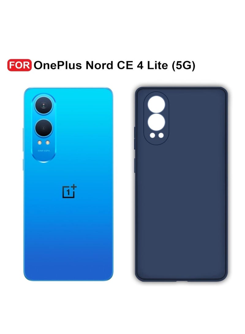 OnePlus Nord CE4 Lite Case Cover Soft Silicone Shockproof  Anti-Fingerprints Anti-Scratch Case with Full Body Protection Cover for OnePlus Nord CE 4 Lite 2024 - Image 3