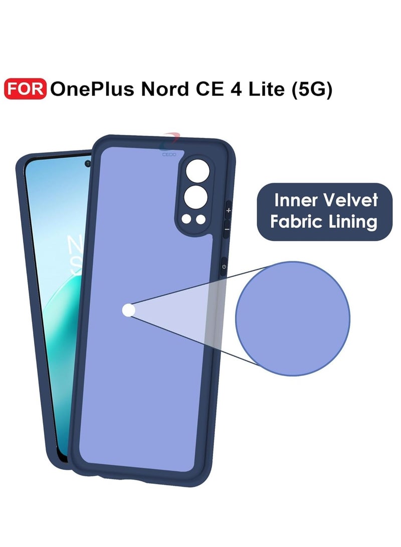 OnePlus Nord CE4 Lite Case Cover Soft Silicone Shockproof  Anti-Fingerprints Anti-Scratch Case with Full Body Protection Cover for OnePlus Nord CE 4 Lite 2024 - Image 5