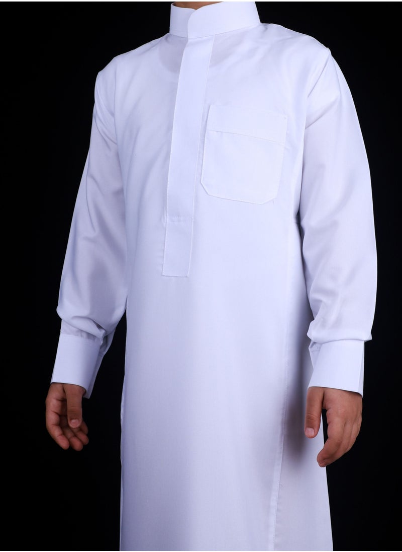 صدف - ثوب سعودي سحاب  كبك اطفال - Image 1