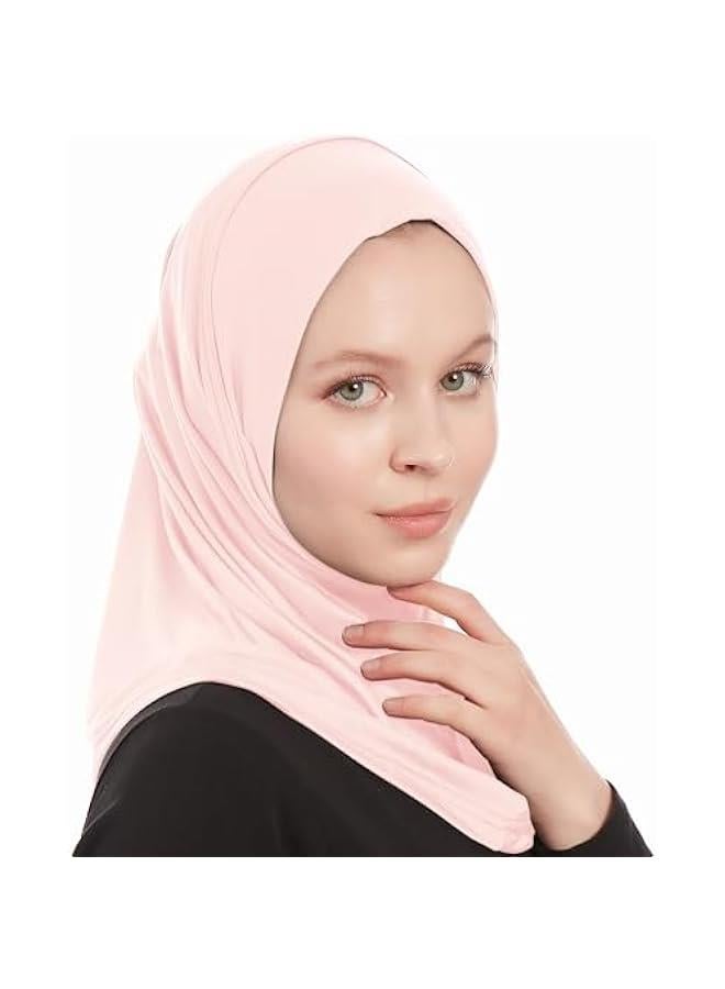 Arabest Soft and Elegant Ready-to-Wear Amira Hijab for Women - Stylish Instant Jersey Scarf - Muslim One-Piece Headscarf  - Image 2