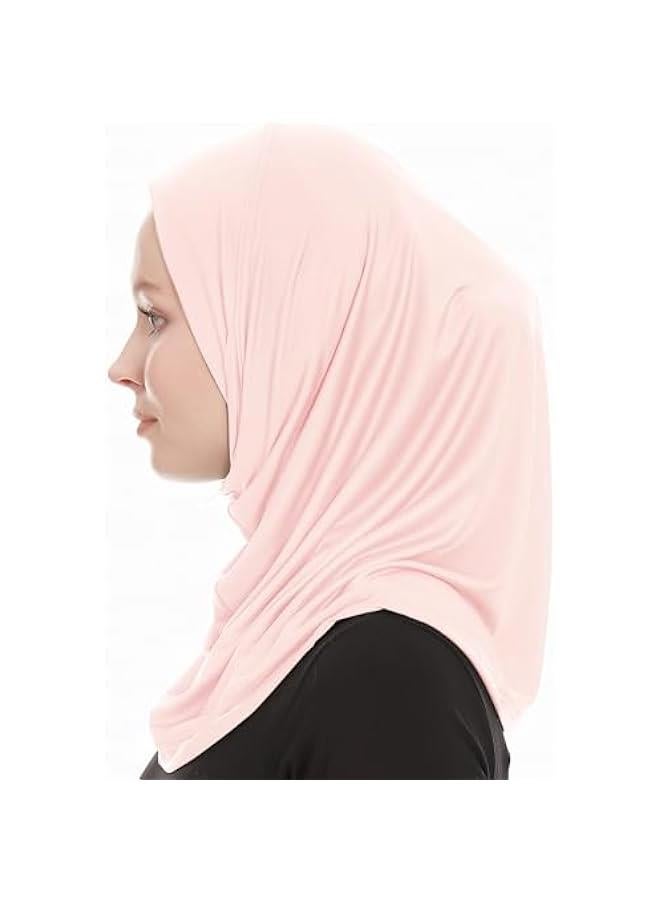 Arabest Soft and Elegant Ready-to-Wear Amira Hijab for Women - Stylish Instant Jersey Scarf - Muslim One-Piece Headscarf  - Image 3