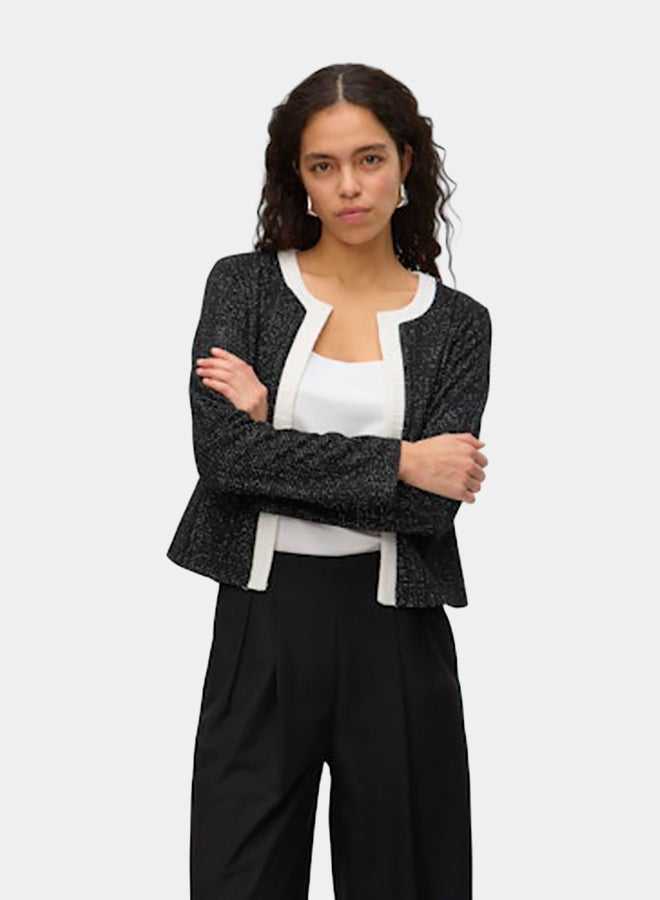 VERO MODA VERO MODA Womens Tiffany Longsleeve Cropped Jacket Juniors  - Image 3
