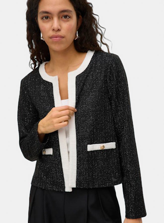 VERO MODA VERO MODA Womens Tiffany Longsleeve Cropped Jacket Juniors  - Image 1
