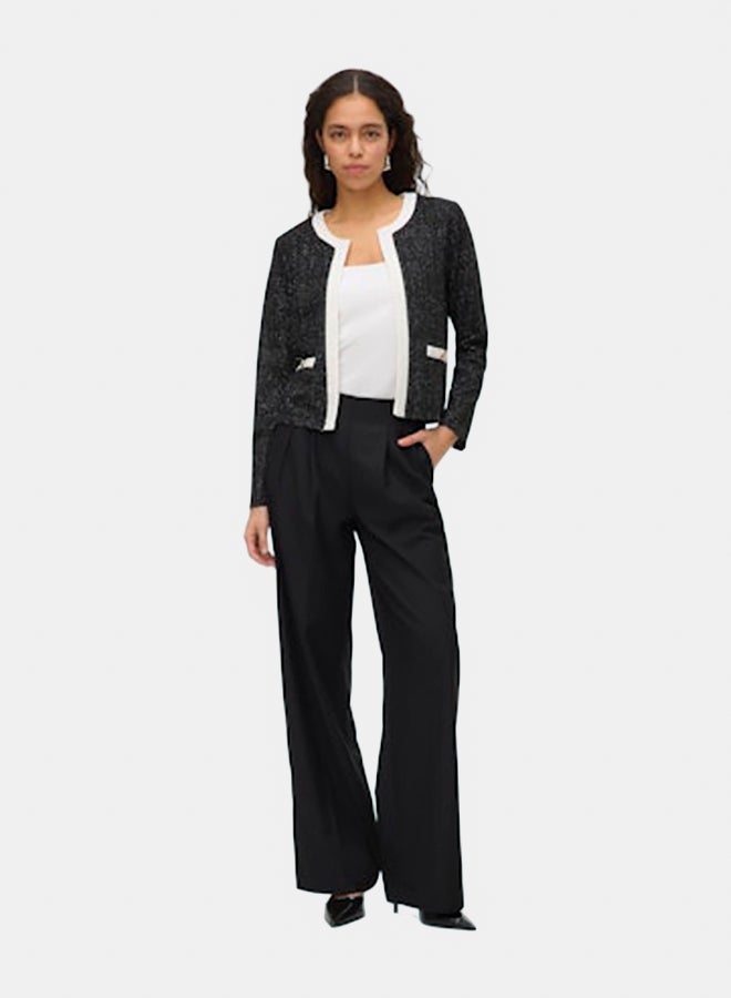 VERO MODA VERO MODA Womens Tiffany Longsleeve Cropped Jacket Juniors  - Image 2