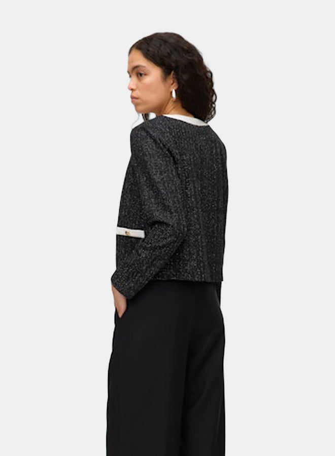VERO MODA VERO MODA Womens Tiffany Longsleeve Cropped Jacket Juniors  - Image 5